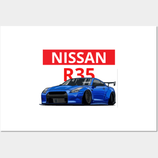 Nissan R35 Posters and Art